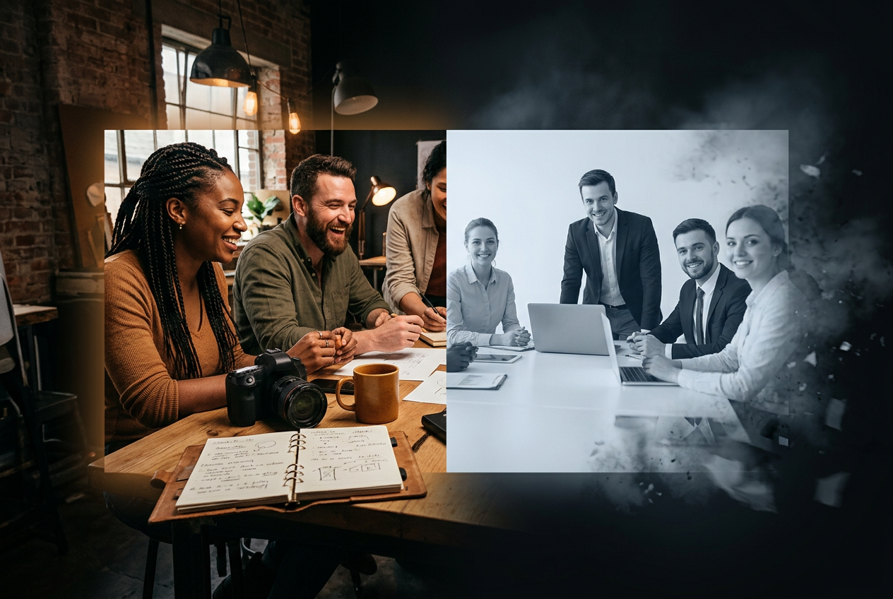 Stop Using Stock Photos: How Authentic Visuals Can Transform Your Brand
